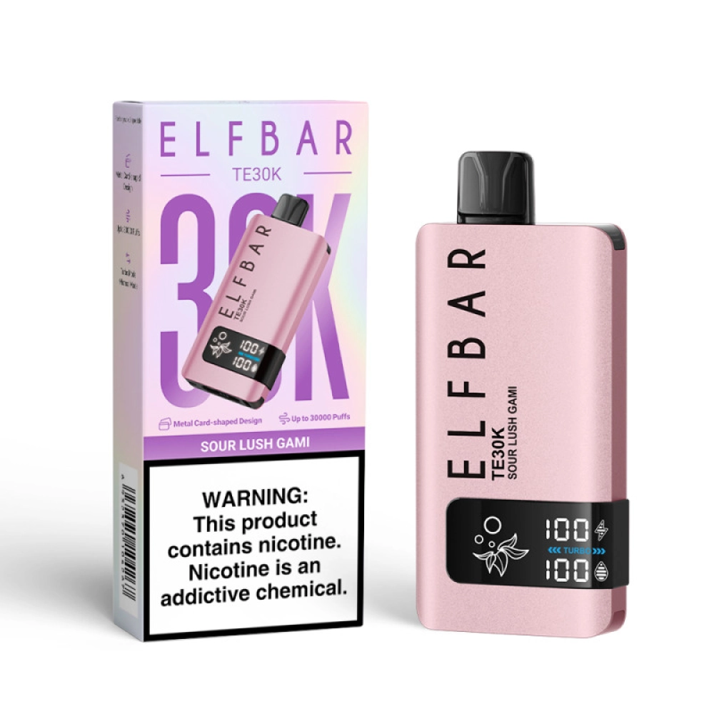 ELFBAR TE 30000 PUFFS SOUR LUSH GAMI