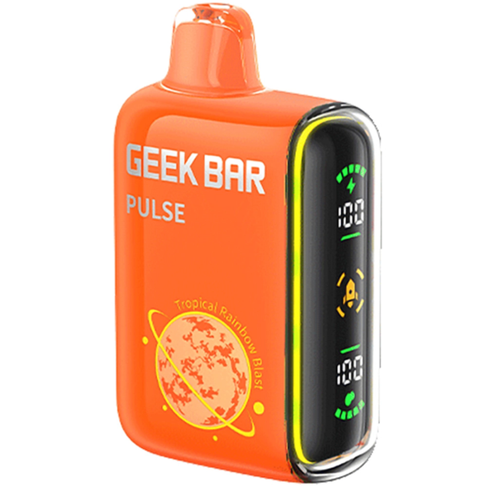 GEEK BAR PULSE 15000 PUFFS TROPICAL RAINBOW BLAST