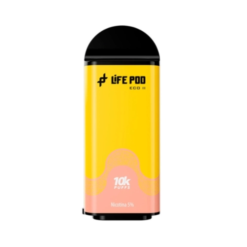 LIFE POD REFIL ECO II 10000 PUFFS PEACH MANGO