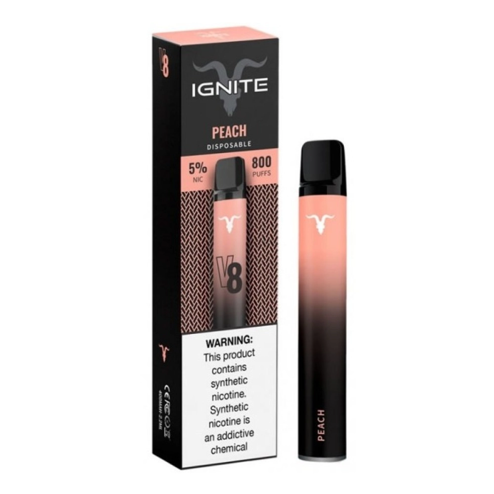 IGNITE V8 800 PUFFS PEACH