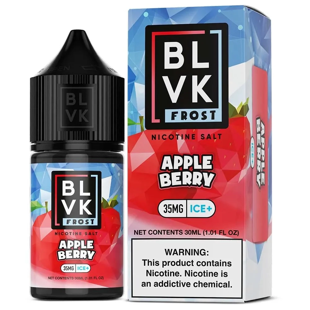 NIC SALT BLVK FROST APPLE BERRY 35MG 30ML