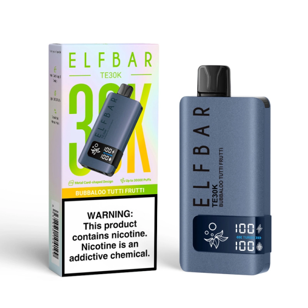 ELFBAR TE 30000 PUFFS BUBBALOO TUTTI FRUTTI