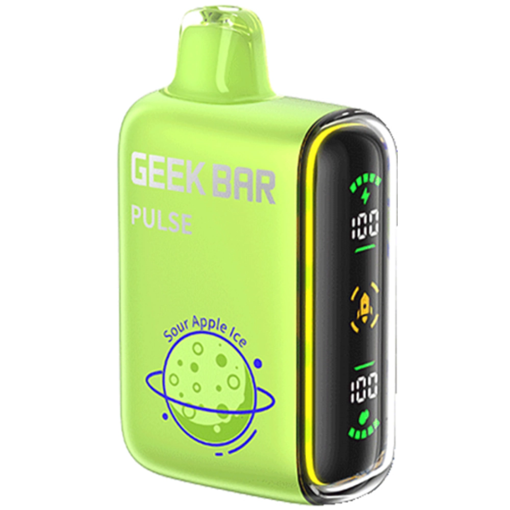 GEEK BAR PULSE 15000 PUFFS SOUR APPLE ICE