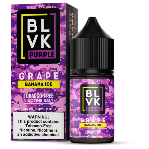 BLVK SALT PRPL GRAPE BANANA IC 50MG 30ML