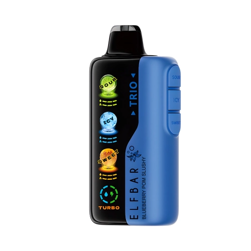 ELFBAR TRIO 40000 PUFFS BLUEBERRY POM SLUSHY