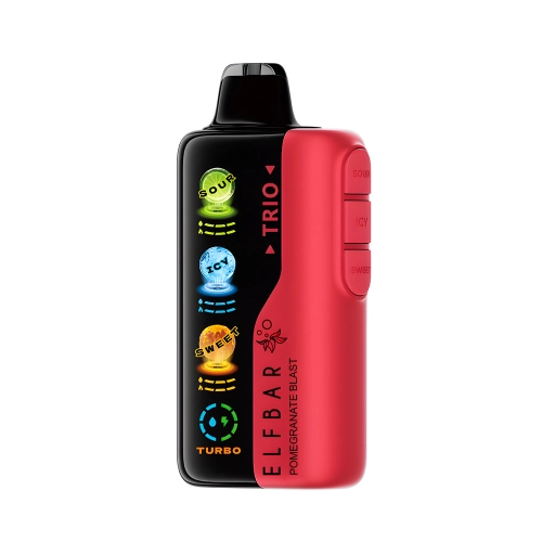 ELFBAR TRIO 40000 PUFFS POMEGRANATE BLAST