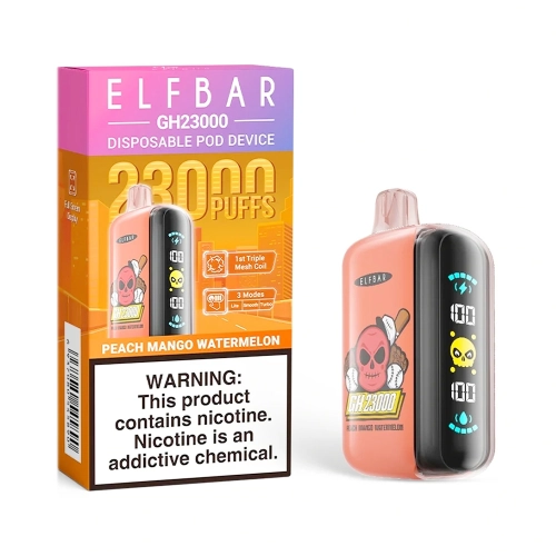 ELFBAR GH 23000 PUFFS PEACH MANGO WATERMELON