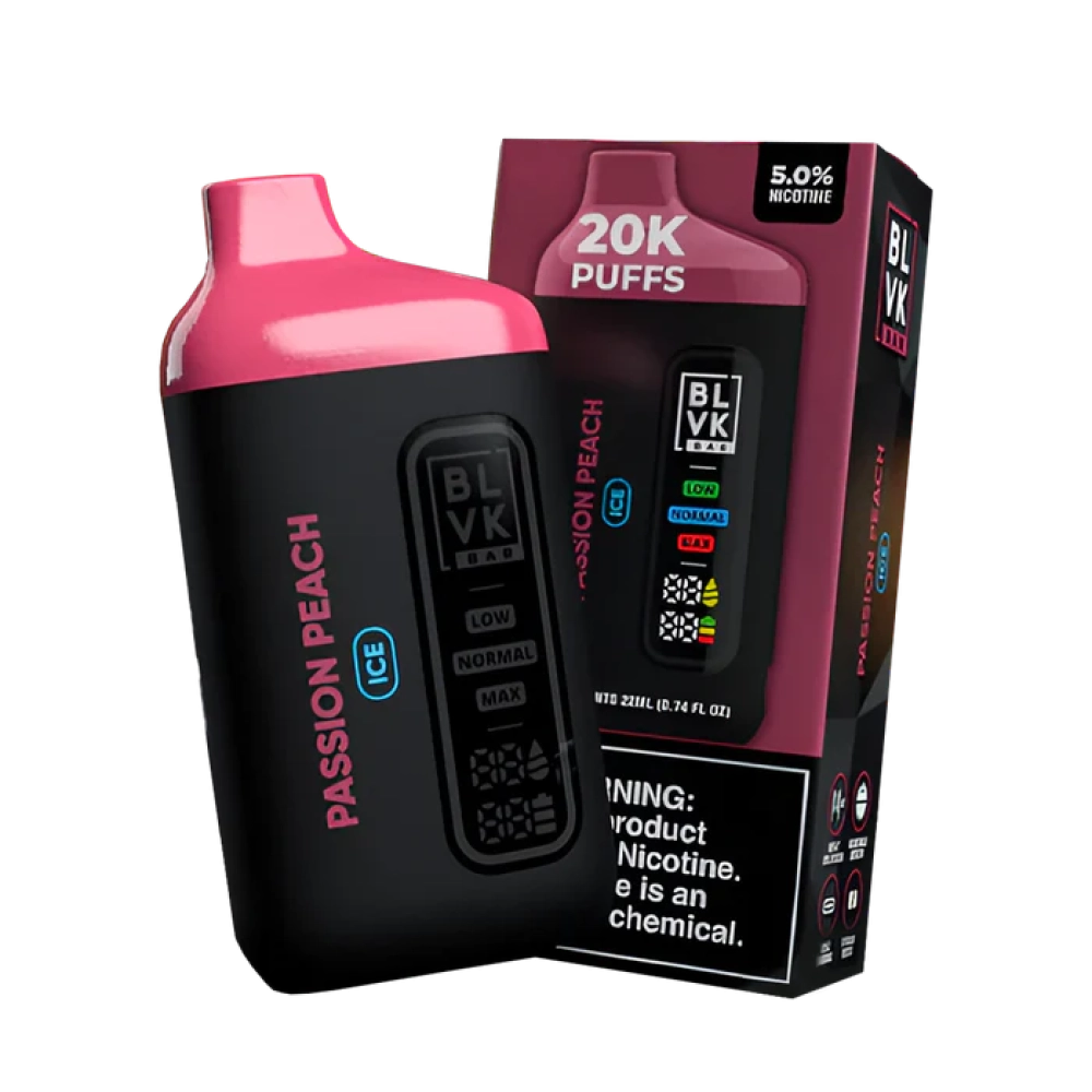 BLVK BAR 20000 PUFFS PASSION PEACH