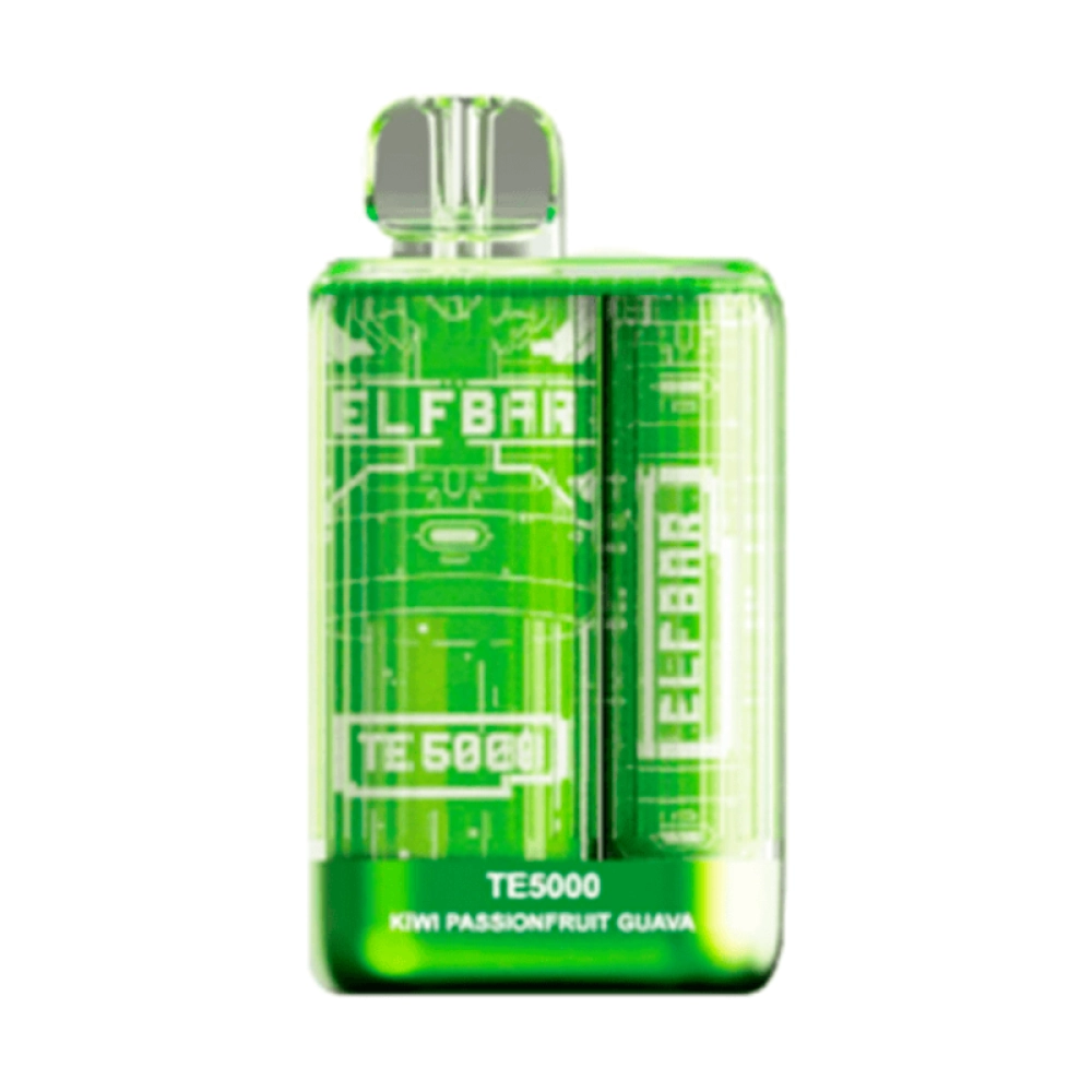 ELFBAR TE 5000 PUFFS KIWI PASSION FRUIT GUAVA