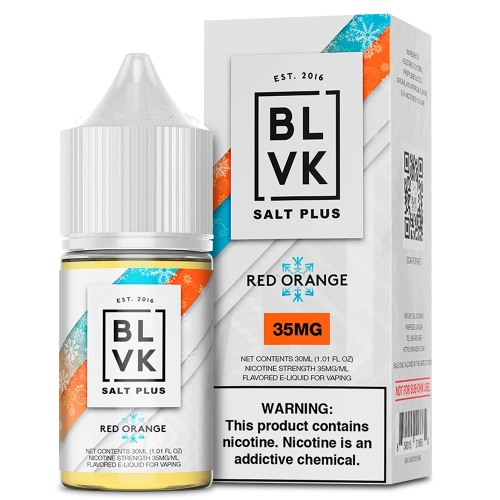 BLVK PLUS SALT - RED ORANGE IC 30ML 35MG