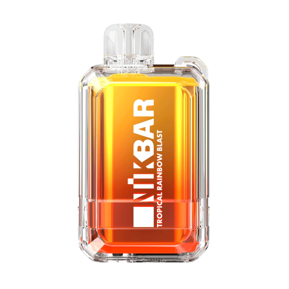 NIKBAR 12000 PUFFS TROPICAL RAINBOW BLAST