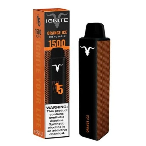 IGNITE V15 1500 PUFFS ORANGE ICE