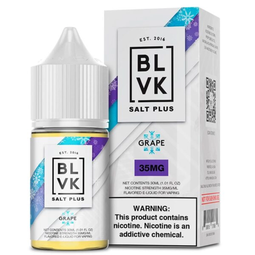 BLVK PLUS SALT - GRAPE ICE 30ML 50MG