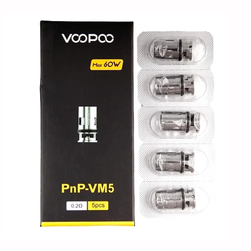 Resistencia Coil Voopoo PNP-VM5 C335 Pack 5 Peças