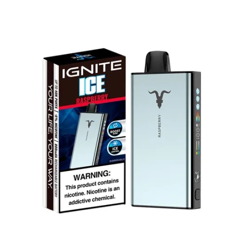 IGNITE V400 ICE 40000 PUFFS RASPBERRY