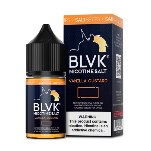 Juice BLVK Salt Vanilla Custard 50MG 30ml