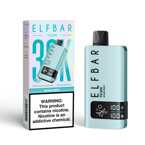 ELFBAR TE 30000 PUFFS MIAMI MINT