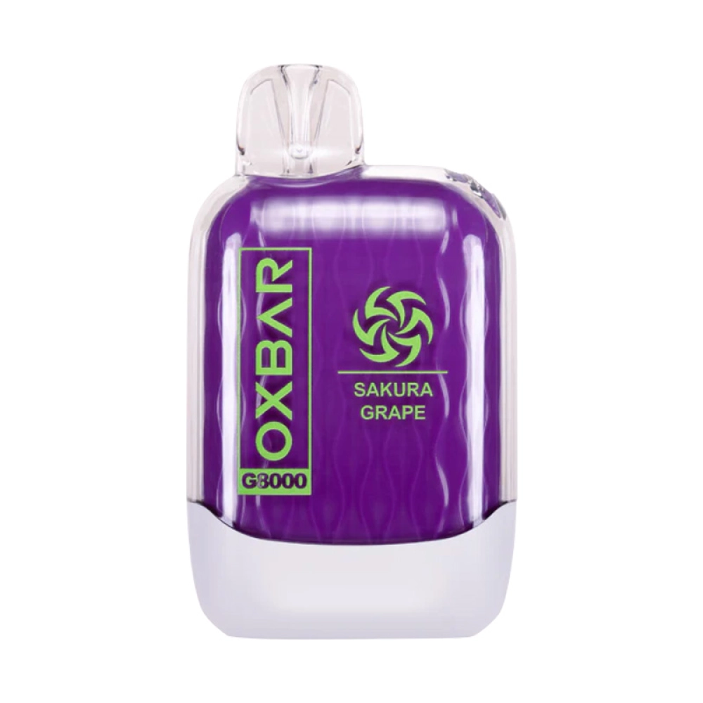 OXBAR G 8000 PUFFS SAKURA GRAPE