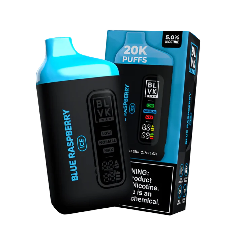 BLVK BAR 20000 PUFFS BLUE RASPBERRY