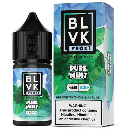 NIC SALT BLVK FROST PURE MINT 35MG 30ML