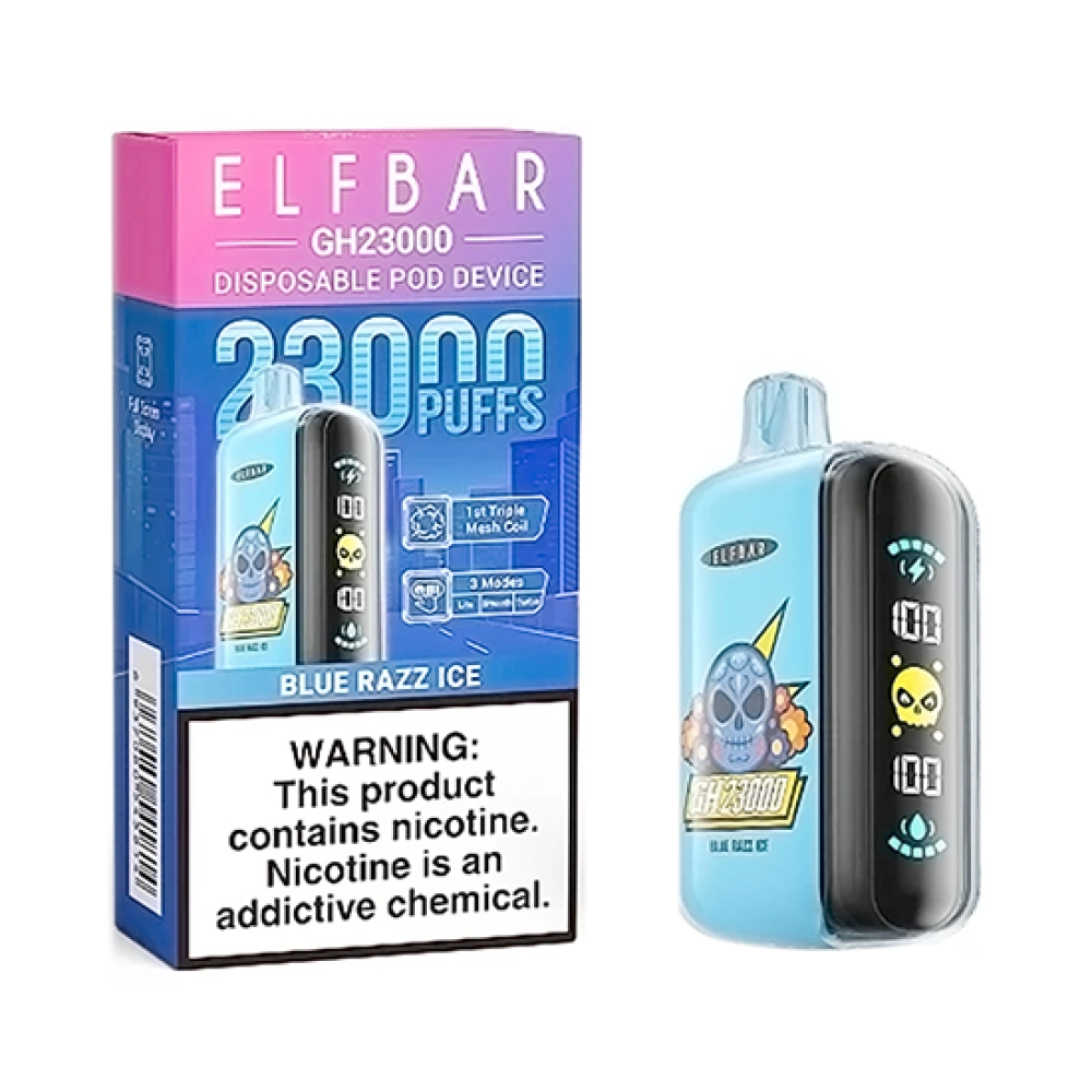 ELFBAR GH 23000 PUFFS BLUE RAZZ ICE