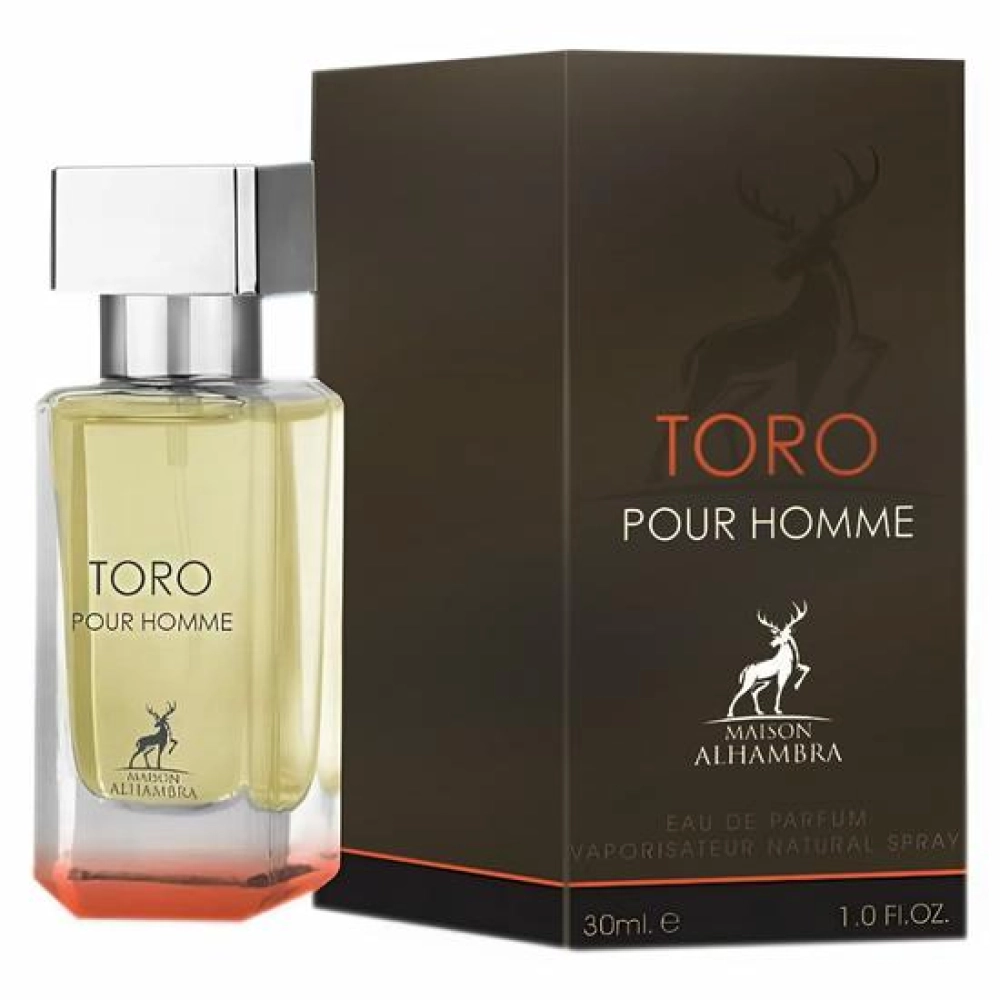 PERFUME MAISON ALHAMBRA TORO POUR HOMME EDP - 30ML