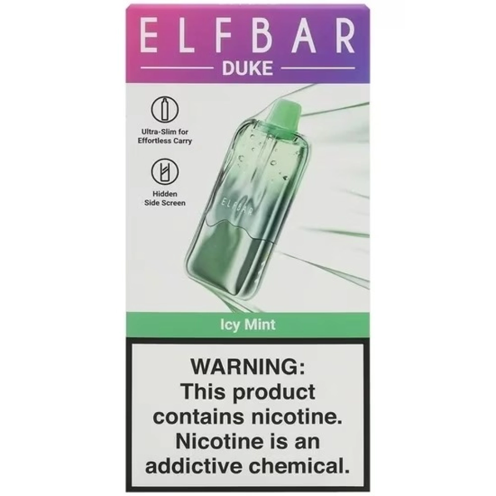 ELFBAR DUKE 35000 PUFFS ICY MINT