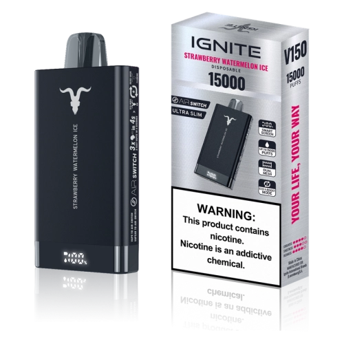 IGNITE V150 15000 PUFFS STRAWBERRY WATERMELON ICE