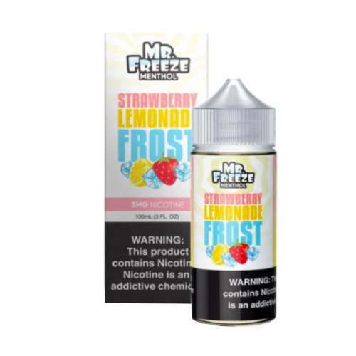 Liquido para Vape Mr. Freeze Strawberry Lemonada Forst 3MG 100ml