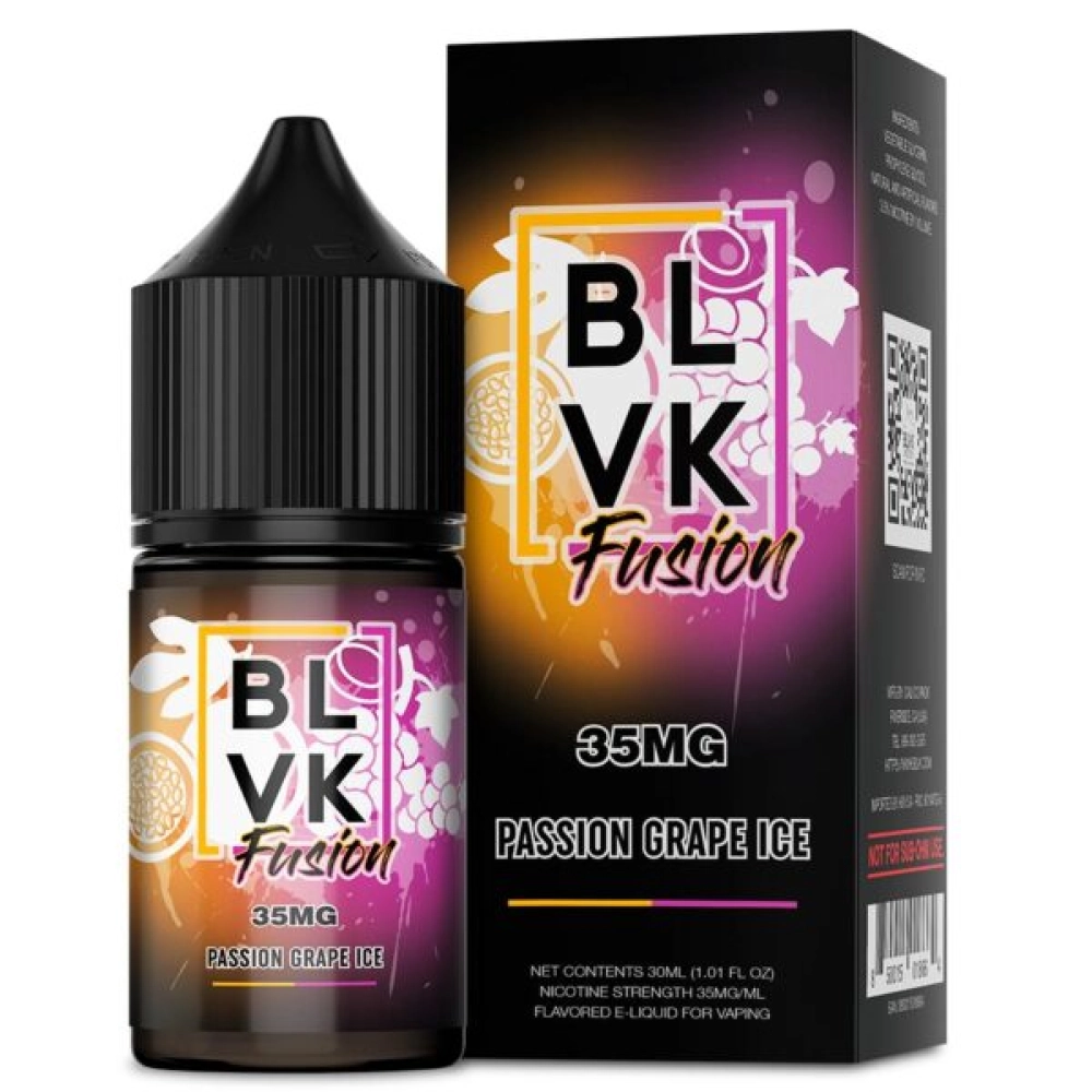 BLVK FUSION SALT PASSION GRAPE ICE 50MG