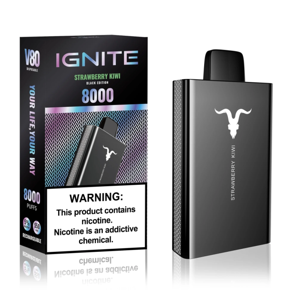 IGNITE V80 8000 PUFFS STRAWBERRY KIWI