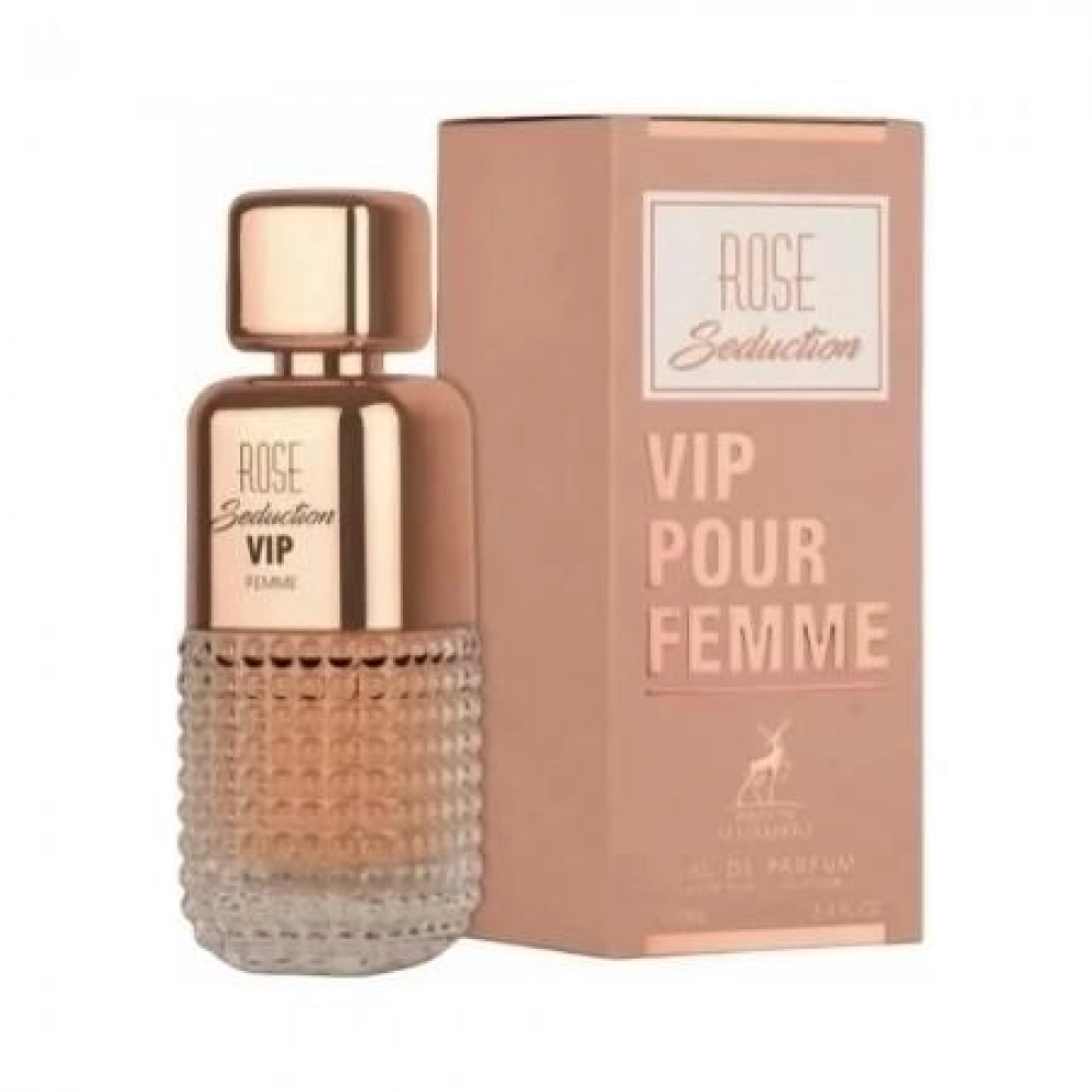 PERFUME MAISON ALHAMBRA ROSE SEDUCTION VIP EDP - 100ML