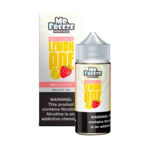 Liquido para Vape Mr. Freeze Strawberry Lemonade 3MG 100ml