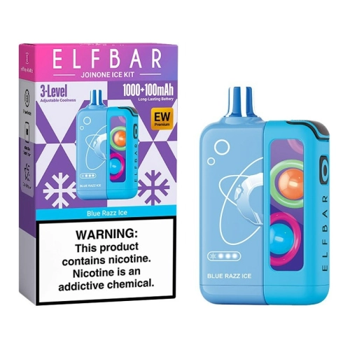 ELFBAR JOINONE ICE KIT 25000 PUFFS BLUE RAZZ ICE