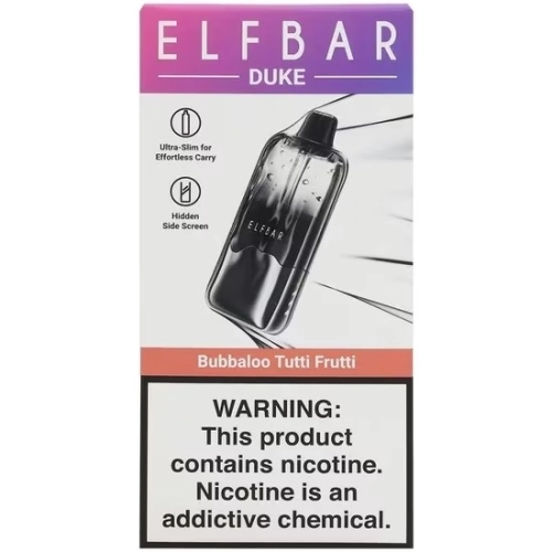 ELFBAR DUKE 35000 PUFFS BUBBALOO TUTTI FRUTTI