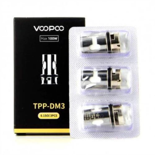 Resistencia Voopoo TPP-DM3 Pack 3 Peças