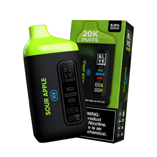 BLVK BAR 20000 PUFFS SOUR APPLE