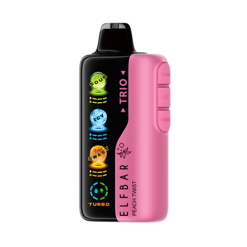 ELFBAR TRIO 40000 PUFFS PEACH TWIST