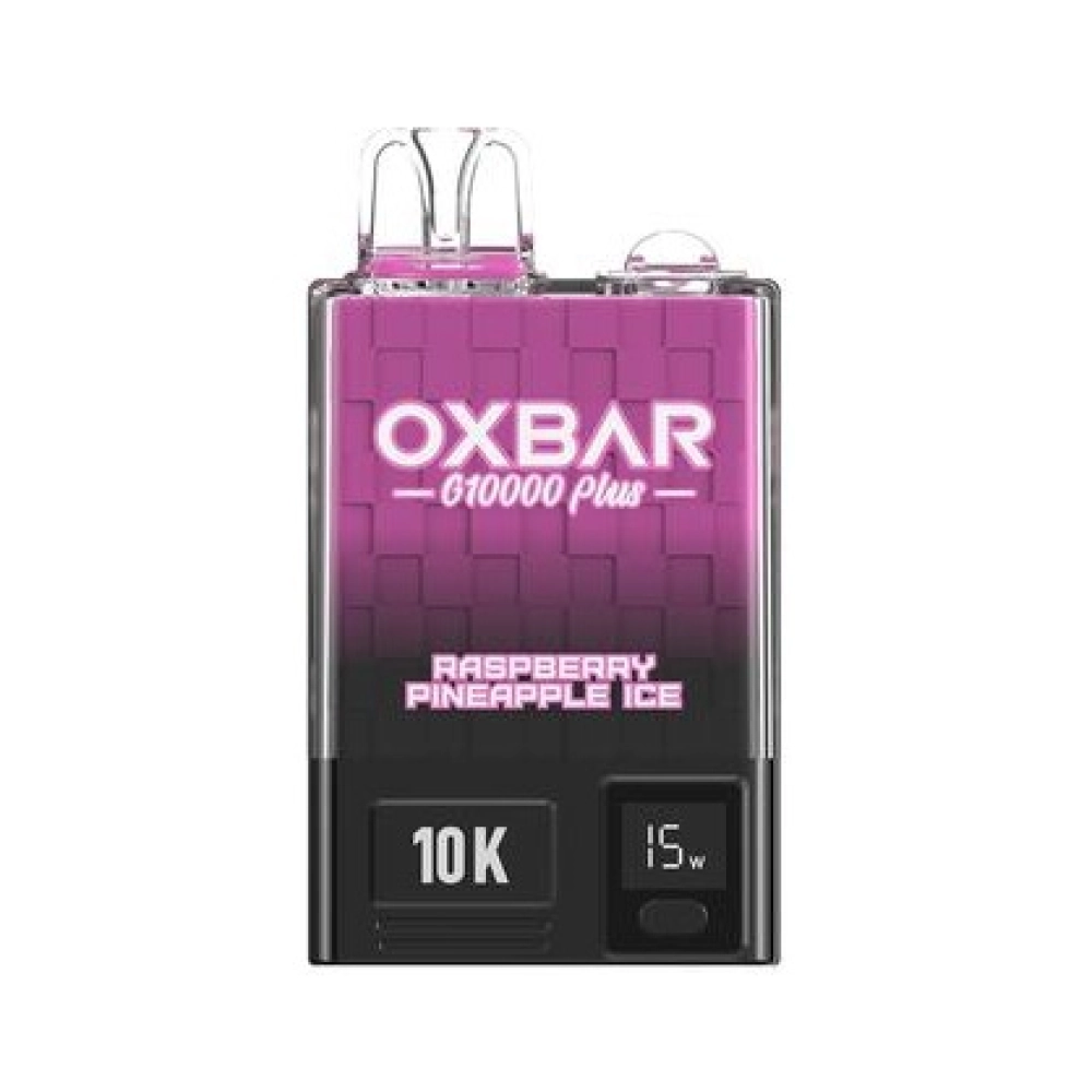 OXBAR PLUS G 10000 PUFFS RASPBERRY PINEAPPLE ICE