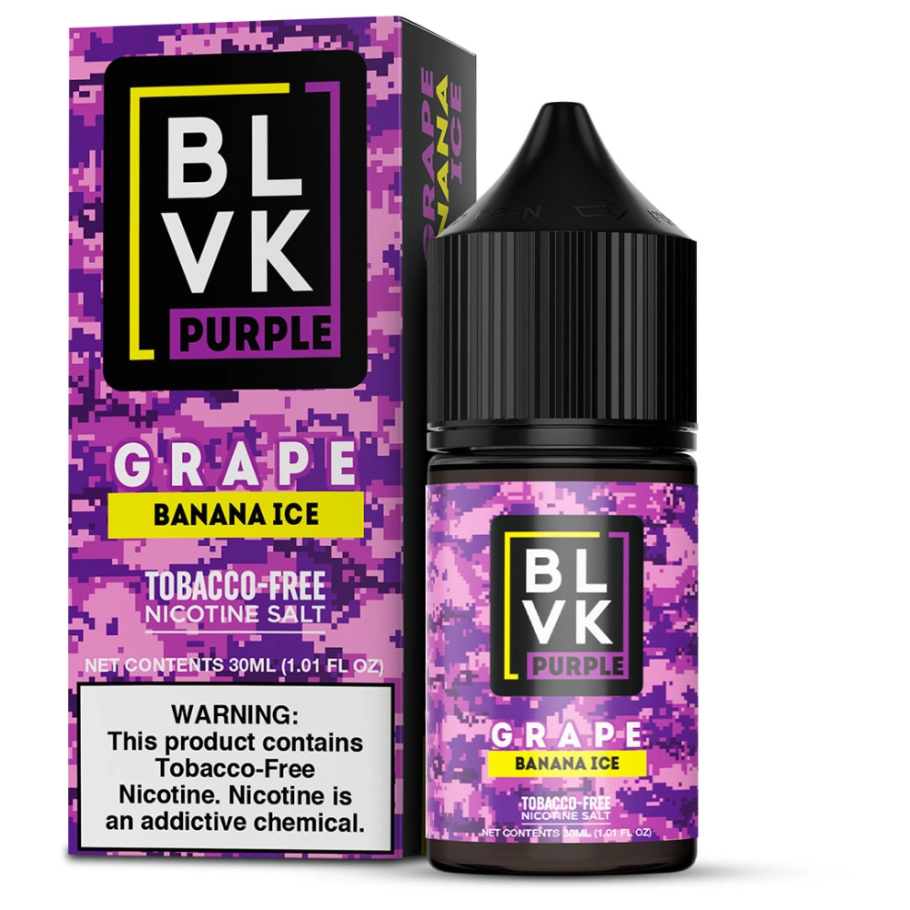 BLVK SALT PRPL GRAPE BANANA IC 50MG 30ML