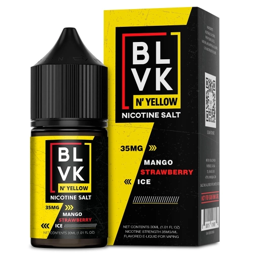 BLVK SALT YELLOW MANGO STRAW IC 50MG 30M