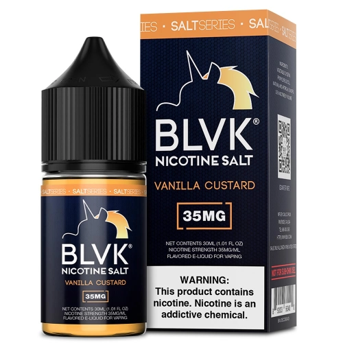 Juice BLVK Salt Vanilla Custard 35MG 30ml