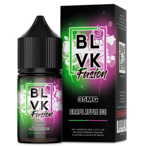 BLVK FUSION SALT GRAPE APPLE ICE 30ML 35
