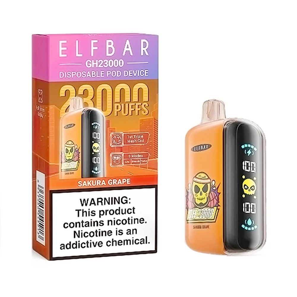 ELFBAR GH 23000 PUFFS SAKURA GRAPE