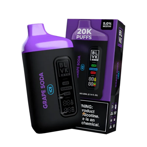 BLVK BAR 20000 PUFFS GRAPE SODA