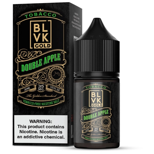 BLVK SALT GOLD DOUBLE APPLE 30ML 35MG