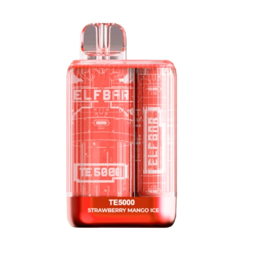 ELFBAR TE 5000 PUFFS STRAWBERRY MANGO ICE