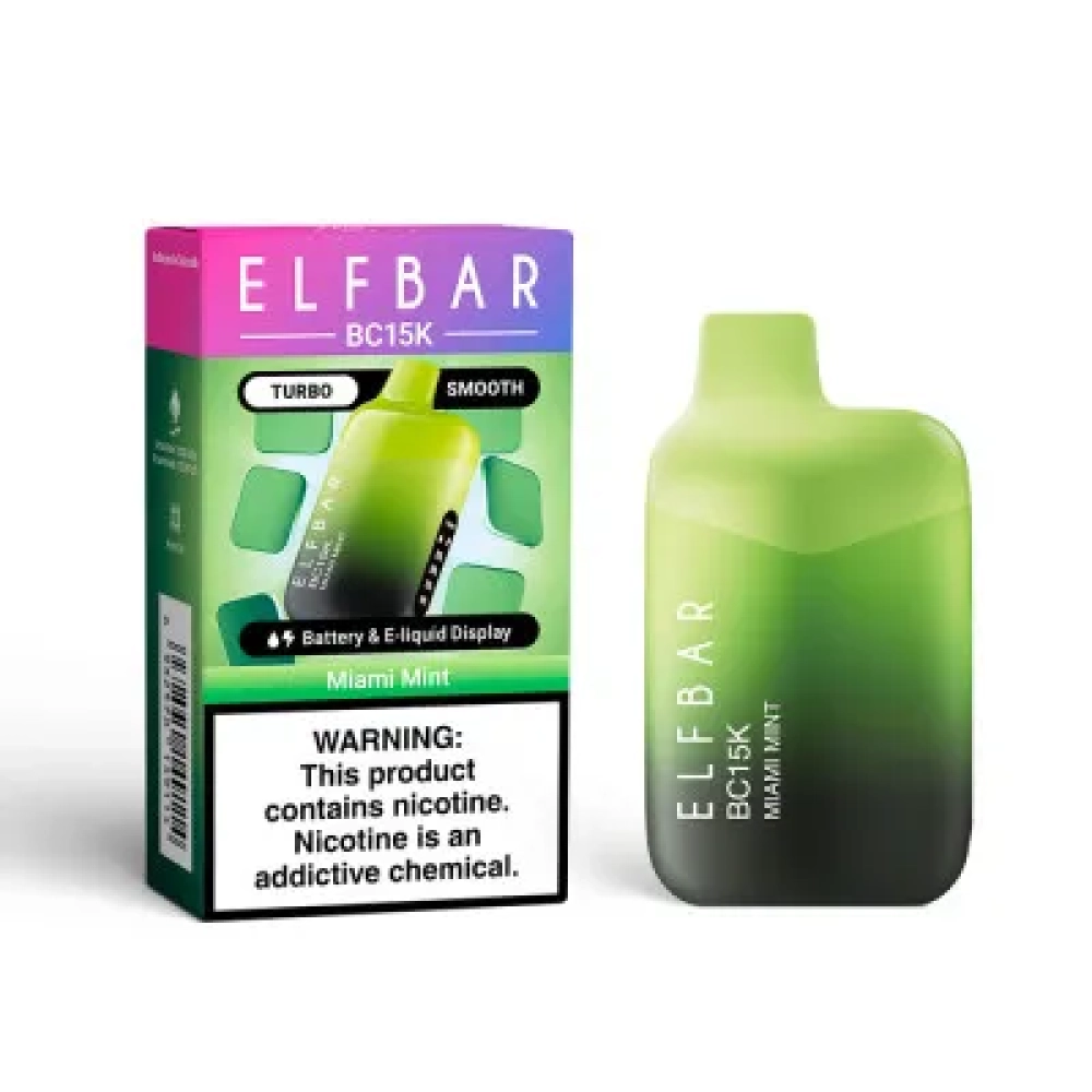 ELFBAR BC 15000 PUFFS MIAMI MINT