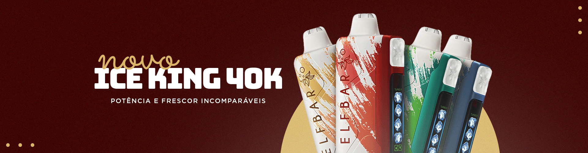 Slider - Elf Bar Ice King 40k